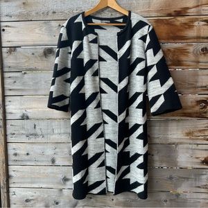 Warm and cozy long vest